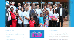 Desktop Screenshot of abafoundationafrica.org